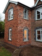 House extension Herefordshire, double extension