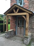 oak porch, Herefordshire