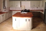 new kitchen, hand-built kitchen, classic kitchen, wooden work-tops herefordshire