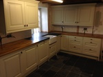New kitchen, Herefordshire, hand-built kitchen, wooden kitchens, tiling