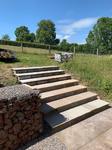 Stone Garden Steps by Chris Strange, builder & carpenter, Herefordshire, Monmouthshire 