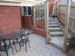 Stone Steps and Tiered Garden Design by Chris Strange, builder & carpenter, Herefordshire, Monmouthshire 
