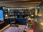 wood panelling, library shelving, Herefordshire, Monmouthshire